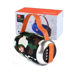 T&G PORTABLE BLUETOOTH SPEAKER TG-112 HANDS-FREE CALLS/TF/AUX/FM/U DISC WITH MICROPHONE MILITARY T&G PORTABLE BLUETOOTH SPEAKER TG-112 HANDS-FREE CALLS/TF/AUX/FM/U DISC WITH MICROPHONE MILITARY